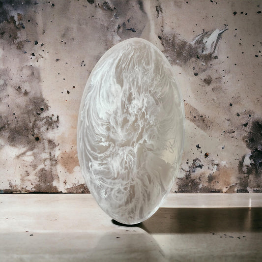 Plateau Nacre oval